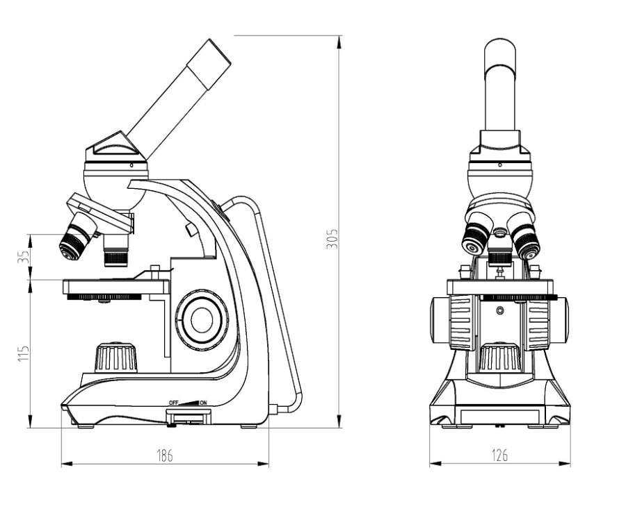 BOECO Monocular Microscope BM-1 2