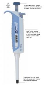 BOECO Pipettes, SA Series, Fixed Volume