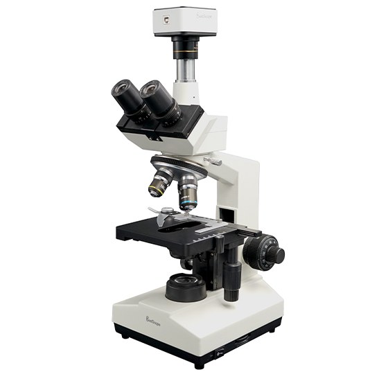 BestScope BS-2030T(500C) Trinocular Digital Biological Microscope