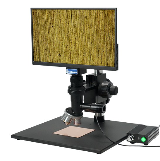 BestScope BLM5-1200B LCD Digital Video Metallurgical Microscope