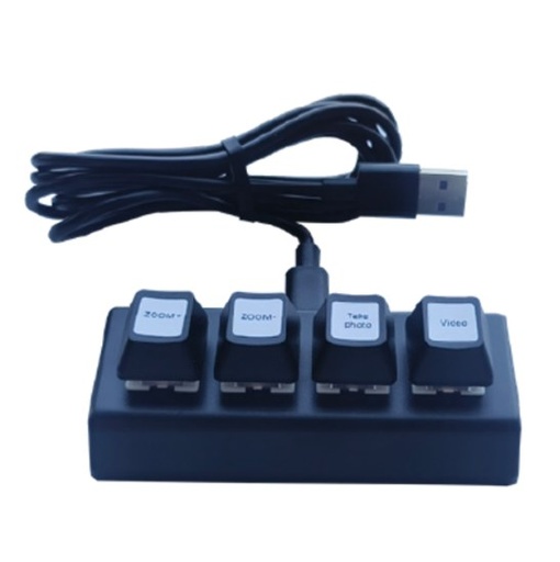 BestScope 4-key Keyboard USB Key Board for Camera Accessories